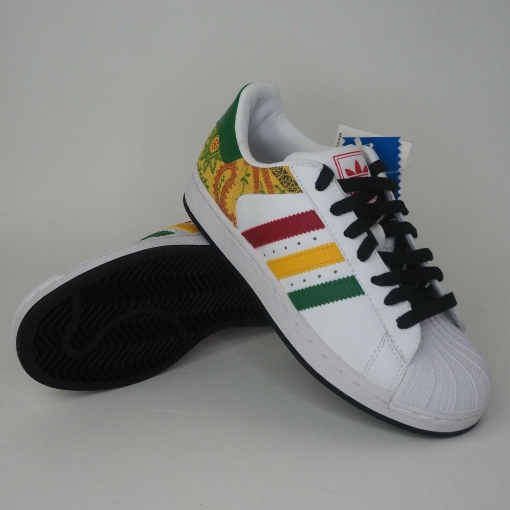Adidas Superstar II CB Originals Mens Shoes White Vintage 043665 - Picture 10 of 11